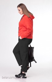 Спортивный костюм Deluiz N, модель 897 красный+черный