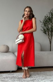 *Платье DilanaVIP, модель 1994 красный