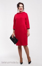 Платье Дорофея, модель 550 красный