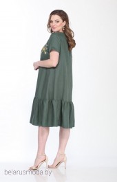 Платье Djerza, модель 1293 зеленый