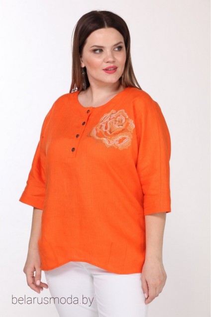 Рубашка Djerza, модель 0200 оранжевый
