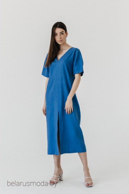 Платье   EFFI, модель 1002 синий