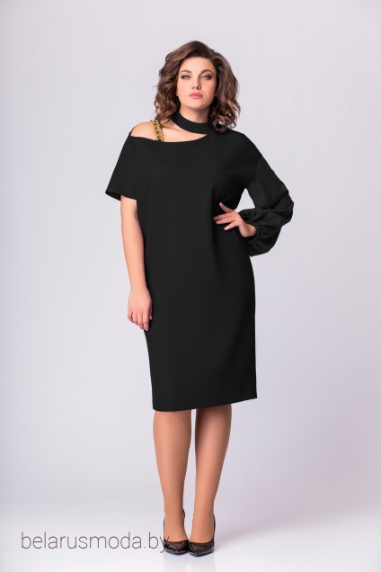 Платье 220 черный EVA GRANT