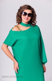 Платье EVA GRANT, модель 220 зеленый
