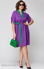 Платье 7177 фиолетовый EVA GRANT
