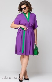 Платье 7177 фиолетовый EVA GRANT