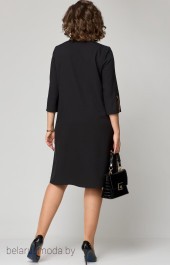 *Платье EVA GRANT, модель 7322 черный + леопард
