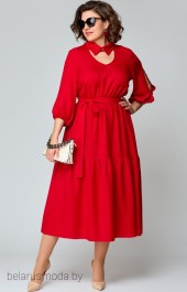 *Платье EVA GRANT, модель 7327 красный