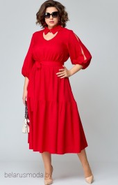 *Платье EVA GRANT, модель 7327 красный