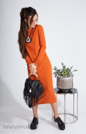 Комплект с платьем ElPaiz, модель 484 черн+оранж
