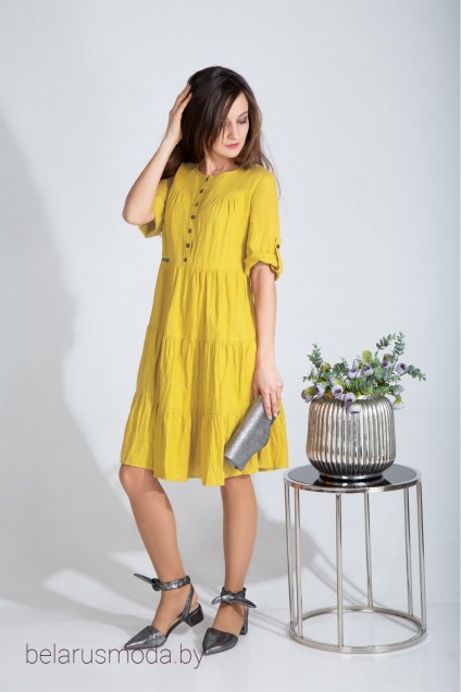 Платье ElPaiz, модель 504 желтый