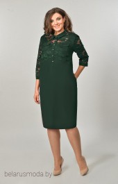Платье Elga, модель 01-647 зелень