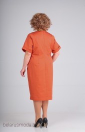 Платье Elga, модель 01-659 оранжевый