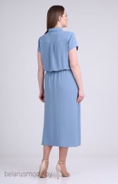 Платье Elga, модель 01-698-1 голубой