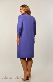 Костюм с платьем Elga, модель 21-674 фиолет