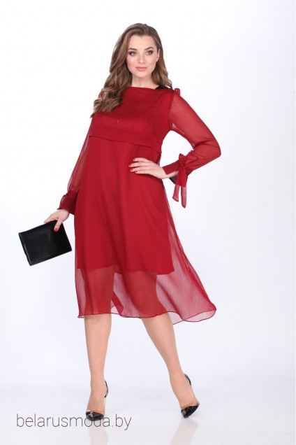 Платье Elletto, модель 1490 красный