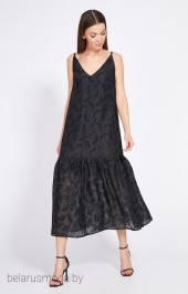 Платье-сарафан 2214-1 черный EOLA