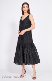 Платье-сарафан 2214-1 черный EOLA