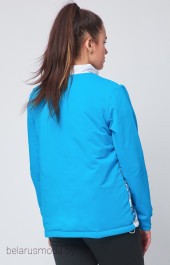 Спортивный костюм FORMAT, модель 11374 голубой+графит