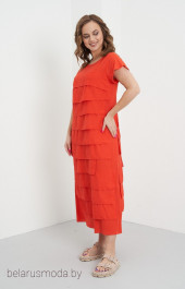 Платье 3425-1 апельсин FantaziaMod