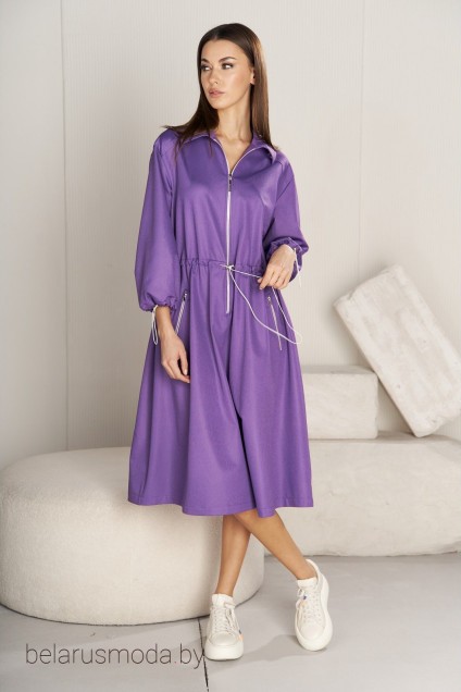 Платье 4635-1 фиолетовый FantaziaMod