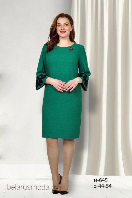 Платье Fortuna. Шан-Жан, модель 645 зелень