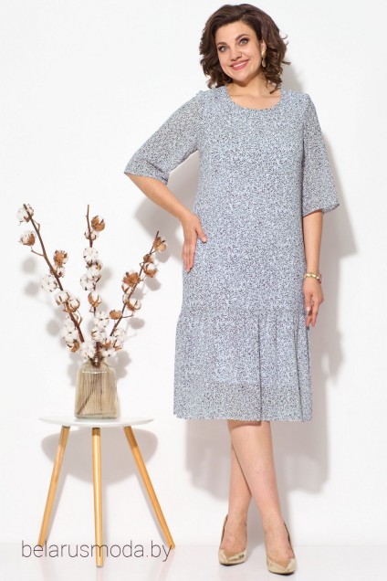 Платье Fortuna. Шан-Жан, модель 669-1 голубой