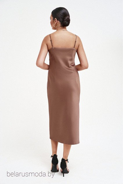 Платье 1326-1 коричневый FOXY FOX