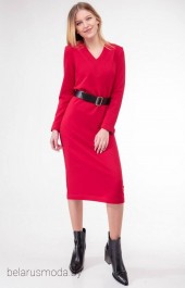 Платье GO wear, модель 5002 красный
