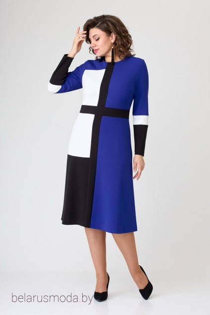 Платье Галеан Стиль, модель 789 синий