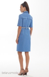 Платье Галеан Стиль, модель 887 синий