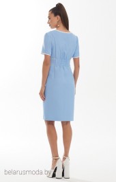 Платье Галеан Стиль, модель 890 голубой