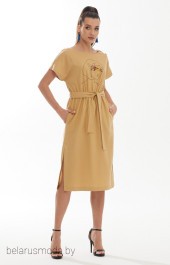 Платье Галеан Стиль, модель 897 песочный