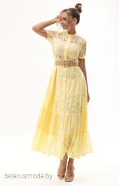 Платье 4917-1 желтый Golden Valley