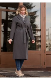 Пальто ID fashion, модель 1876 серый
