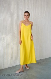 Платье 1122 желтый Ivera collection