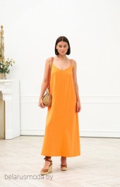 Платье 1122 оранжевый Ivera collection
