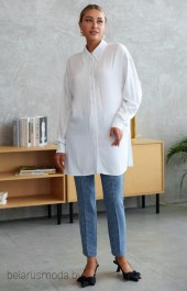 Рубашка 5102 белый Ivera collection