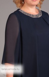 Платье Iva, модель 743 темно-синий