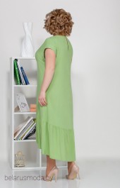 Платье Ивелта Плюс, модель 1691 зеленый