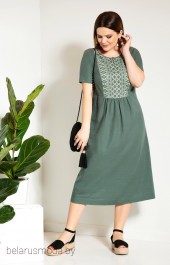 Платье JeRusi, модель 2062 зеленый