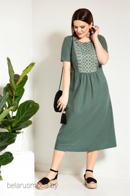 *Платье JeRusi, модель 2062 зеленый