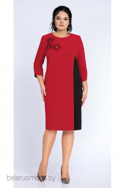 Платье Jersey (Джерси), модель 1835 красный