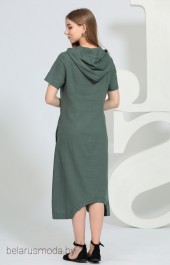Платье Juliet, модель 137-1 зеленый 