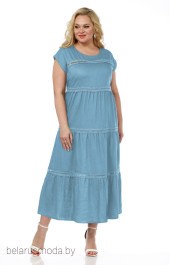Платье 2908 голубой Jurimex