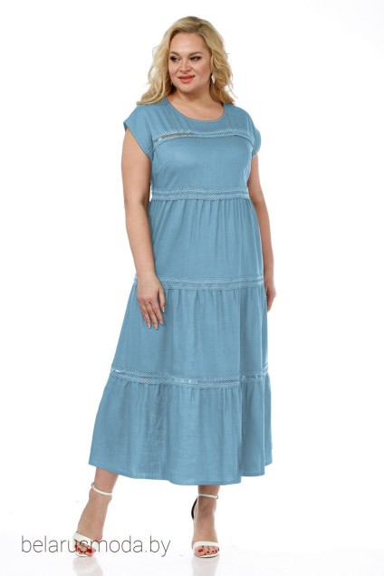Платье 2908 голубой Jurimex