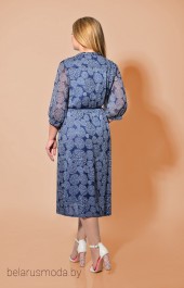 Платье Карина Делюкс, модель В-272-1 синий