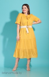 Платье Карина Делюкс, модель В-277 желтый