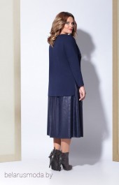 Платье Карина Делюкс, модель В-211-1 синий
