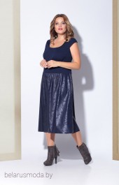 Платье Карина Делюкс, модель В-211-1 синий